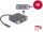 Delock USB Type-C dokkoló állomás mobil eszközökhöz 4K - HDMI / Hub / LAN / PD 3.0 LED jelzővel