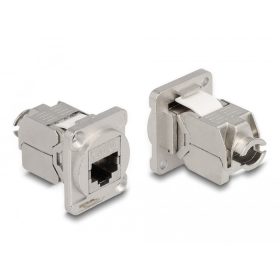   Delock D-típusú Modul RJ45 Cat.6A hüvely - LSA hüvely (DL-87818)