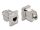 Delock D-típusú Modul RJ45 Cat.6A hüvely - LSA hüvely