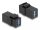 Delock Keystone modul, USB 3.0 A-csatlakozóhüvely > USB 3.0 A-csatlakozóhüvely, fekete (1:1)