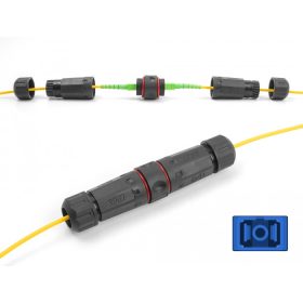   Delock optikai kábel csatlakozó SC Simplex anya SC Simplex anya UPC vízálló (DL-87868)