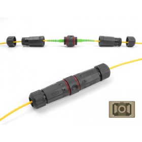   Delock optikai kábel csatlakozó SC Simplex anya SC Simplex anya OM1/OM2 vízálló (DL-87870)