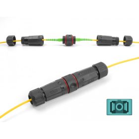   Delock optikai kábel csatlakozó SC Simplex anya SC Simplex anya OM3 vízálló (DL-87871)