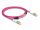 Delock Optikai kábel fém megerősítéssel LC Duplex - LC Duplex Multi-mód OM4 2 m (DL-87914)