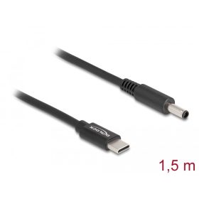   Delock Laptop töltőkábel USB Type-C  apa - Dell 4,5 x 3,0 mm apa (DL-87974)