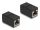 Delock RJ50 adapter anya   anya fekete