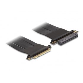   Delock PCI Expressz riser kártya x8 apa - x8 szlot kábellel 60 cm hosszú (DL-88030)