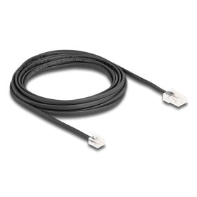  Delock Telefon kábel RJ45 apa - RJ11 apa fekete 5 m (DL-88038)