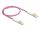 Delock Üvegszálas optikai kábel LC Duplex - LC Duplex egyszerű többszörös, OM4 hajlított, 1 m (DL-88087)