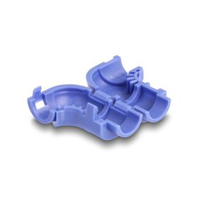   Delock 8 db.-os kábel klipszelő (összefogó) hajlításhoz kék (DL-88122)