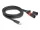 Delock Adapter RJ45 kábel apa - 2 XLR 3 tűs apa fekete színű 2 m (DL-88173)