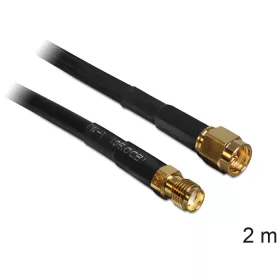 Delock SMA antenna kábel, low loss, 2 m CFD200 (DL-88443)
