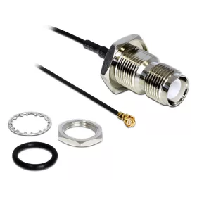   Delock I-PEX dugó > RP-TNC Jack adapter, 200 mm (DL-88464)