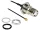 Delock I-PEX dugó > RP-TNC Jack adapter, 200 mm (DL-88464)