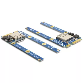 Delock FME dugó > SMB Jack adapter, 125 mm (DL-88473)