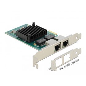 Delock PCI Express kártya - 2 x Gigabit LAN (DL-88502)