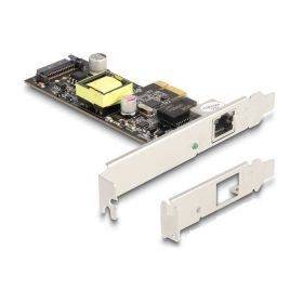   Delock PCI Express x1 kártya - 1 x 2,5 Gigabit LAN PoE+ (DL-88506)
