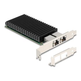   Delock PCI Express x8 hálózati kártya 10 Gigabit LAN 2 x RJ45 X540 (DL-88522)