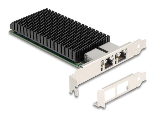 Delock PCI Express x8 hálózati kártya 10 Gigabit LAN 2 x RJ45 X540