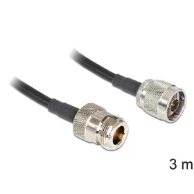 Delock N dugó > N jack LMR195, 3 m (DL-88682)