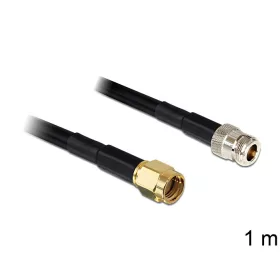 Delock RP-SMA dugó > N jack LMR195, 1 m (DL-88684)