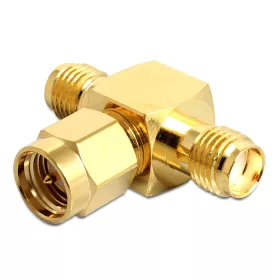   Delock SMA jack > SMA dugó > SMA jack T-alakú (DL-88711)
