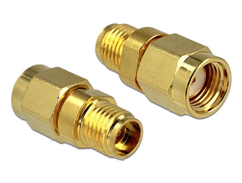 Delock adapter RP-SMA dugó > SMA dugó