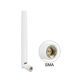   Delock LTE antenna SMA 1 ~ 2.5 dBiminden irányú antenna flexibilis csatlakozóval (DL-88790)