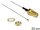 Delock antenna kábel SMA jack bulkhead > MHF III/U.FL-LP-040 kompatibilis csatlakozó, 200 mm 0.81