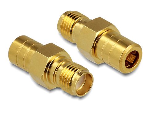 Delock Adapter SMA Jack > SMB Jack