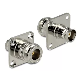   Delock Adapter N jack > 7/16 jack, nikkelezett réz (DL-88839)