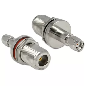   Delock adapter N jack> RP-SMA csatlakozó bulkhead, 50,00 (DL-88847)