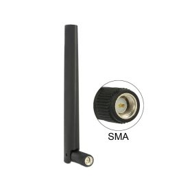   Delock ZigBee Antenna Multi Bluetooth, GSM, LTE, UMTS, WLAN IEEE 802.11 b/g/n SMA 1 ~ 4.3 dBi Omnidi (DL-88968)