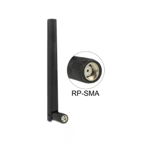   Delock ZigBee Antenna Multi Bluetooth, GSM, LTE, UMTS, WLAN IEEE 802.11 b/g/n RP-SMA 1~ 4.3 dBi omni (DL-88969)