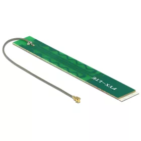   Delock LTE Antenna MHF /U.FL-LP-068 Kompatibilis dugó 3 dBi PCB belső öntapadós ragasztó szerelés (DL-88988)
