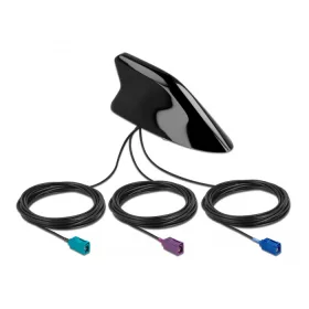   Delock Shark Fin Antenna mit LTE + WLAN + GNSS többsávos antenna (DL-89014)