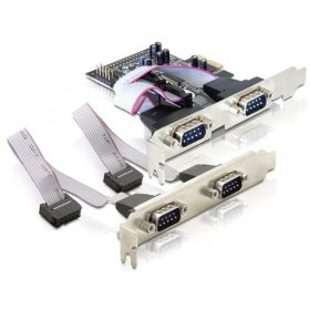 Delock PCI Express kártya 4 x soros (DL-89178)