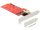 Delock PCI Express kártya > Hibrid 2 x belső M.2 NGFF + 2 x SATA 6 Gb/s RAID-del - Alacsony profilú