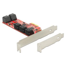   Delock PCI Express Kártya > 3 x Külső USB 3.0 + 1 x Külső Gigabit LAN   Vékony kivitel (DL-89382)