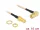 Delock Antennakábel RP-SMA dugó 90  > RP-SMA csatlakozó válaszfal RG-316 16 cm (DL-89431)