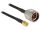 Delock Antenna Kábel N hüvely > SMA hüvely RG-58 A/U 10 m