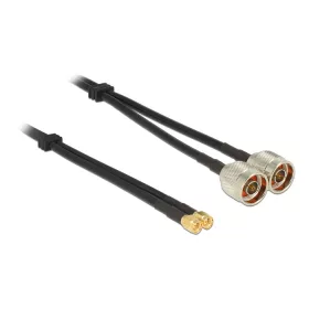   Delock Antenna Kábel N hüvely > SMA hüvely ikerkábel RG-58 A/U 10 m (DL-89468)