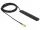 Delock DAB+ DVB-T2 antenna SMB dugó 20 dBi aktív mindenirányú fekete öntapadós rögzítéssel (DL-89497)