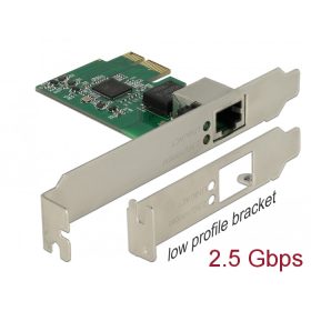   Delock PCI Express x1 kártya - 1 x 2,5 Gigabit LAN (DL-89531)