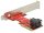 Delock PCI Express x4-kártya > 1 x belso SFF-8643 NVMe   alacsony profilú formatényezo