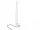 Delock WLAN 802.11 b/g/n Antenna MHF dugó 3 dBi irányított, 1.13 12 cm, flexibilis, klipsz, fehér (DL-89619)