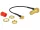 Delock Antenna kábel SMA 90  anya válaszfali csatlakozóval > MMCX 90  csatlakozó 10 cm 1.37 menethos (DL-89626)