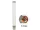 Delock LoRa 868 MHz antenna N-dugó 1,89 dBi irányítatlan, rögzített, kültéri, fehér (DL-89633)