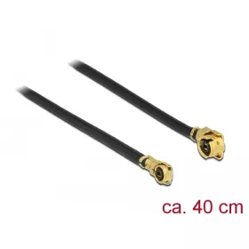   Delock Antenna kábel MHF / U.FL-LP-068 kompatibilis apa csatlakozó > MHF IV/ HSC MXHP32 kompatibilis (DL-89650)