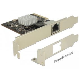   Delock PCI Express kártya > 1 x 10 Gigabit LAN NBASE-T RJ45 (DL-89654)
